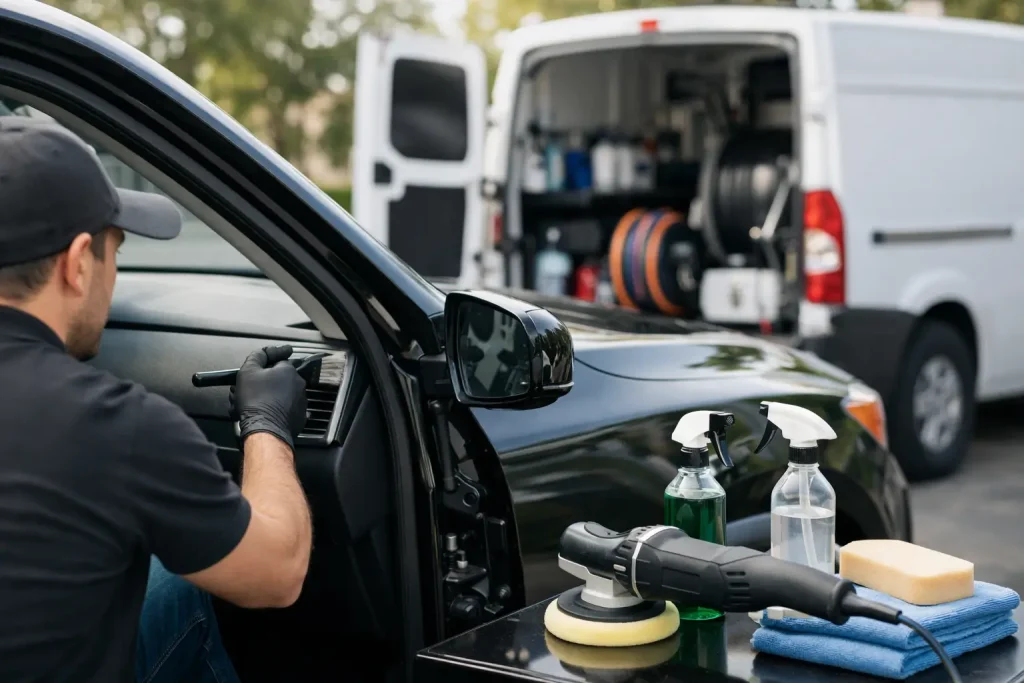 Mobile Detailing Service Report Example