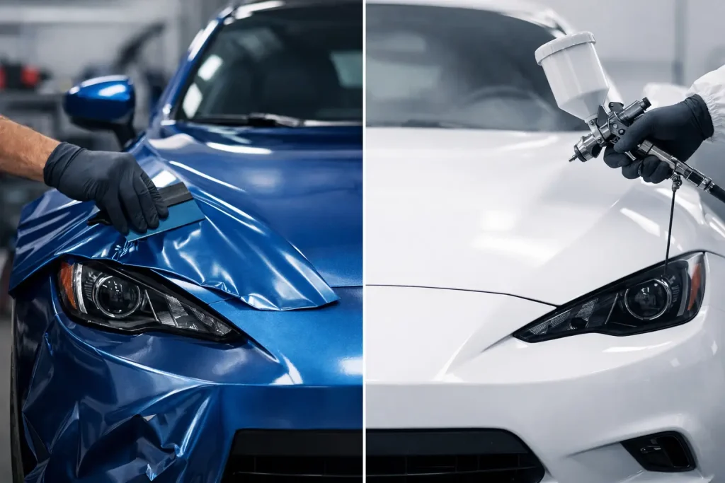 Vinyl Wrap vs Paint: Which Makes Sense?