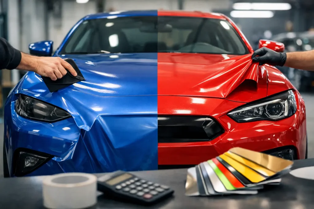 What a Vinyl Wrap Color Change Costs