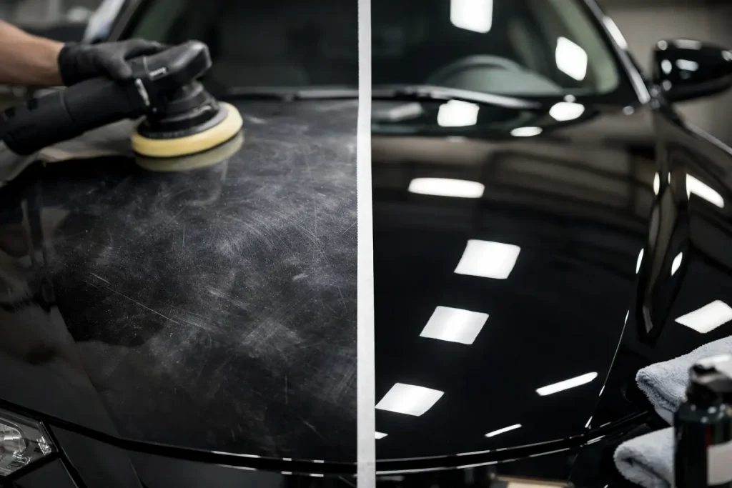 Paint Correction Before and After Example