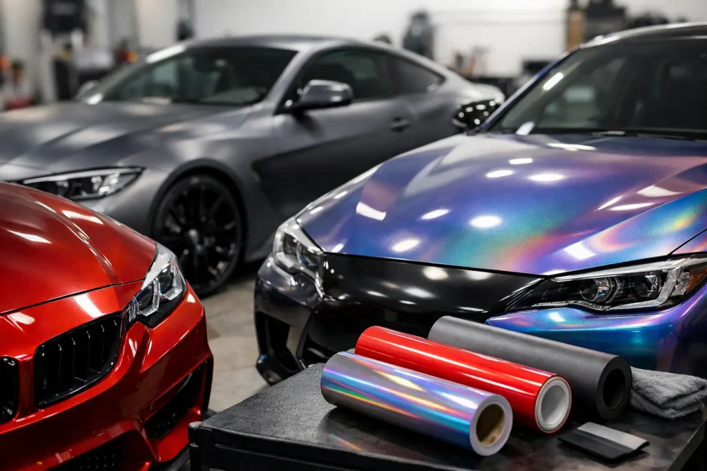 A Guide to Choosing Car Wrap Finishes
