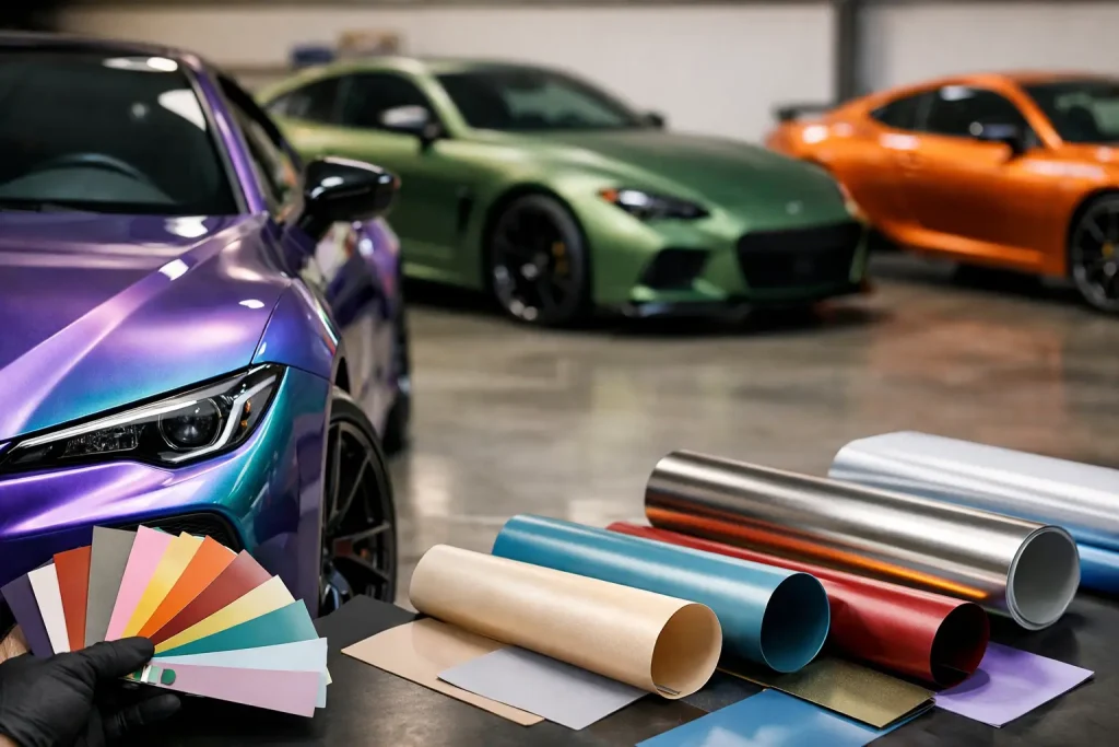 Vinyl Wrap Color Trends for 2026