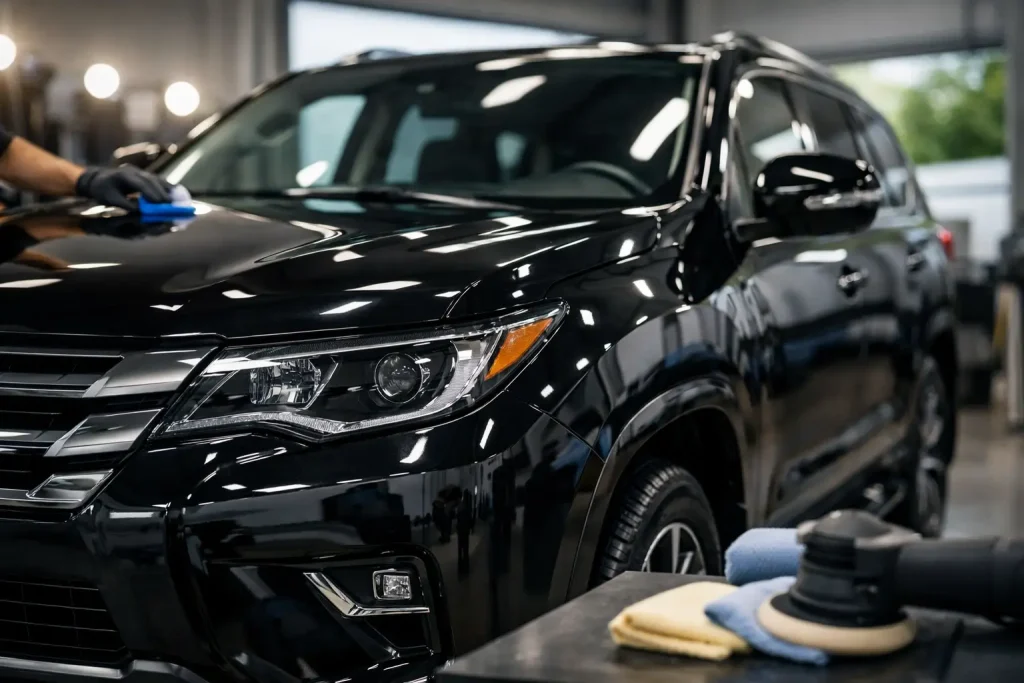Ceramic Coating on SUV Example: Real Results