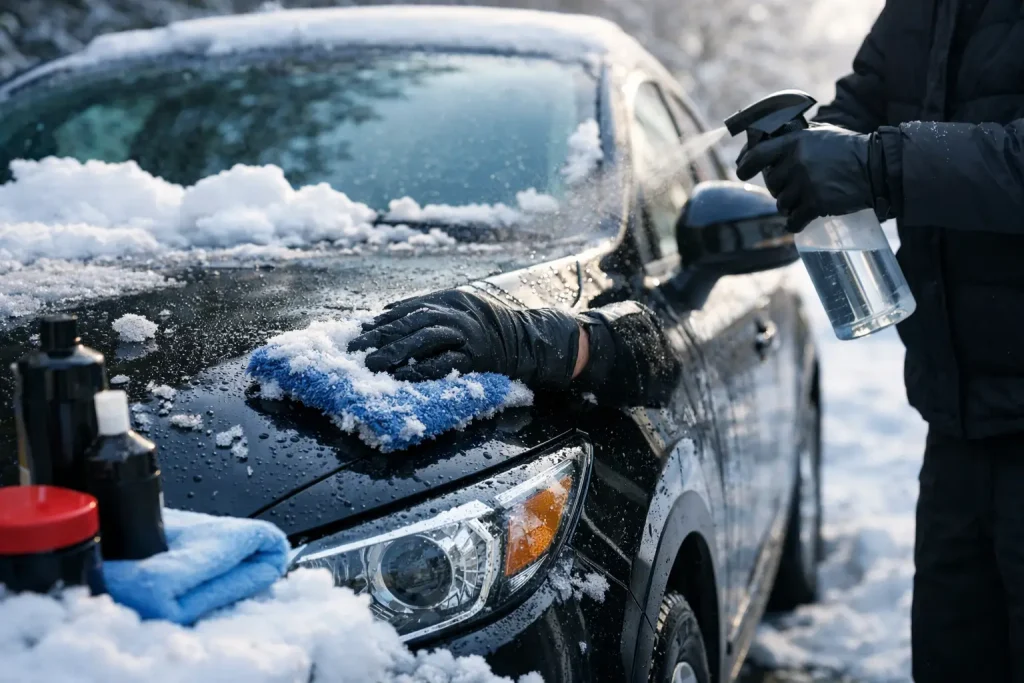 Quebec Winter Detailing Tips That Protect Paint