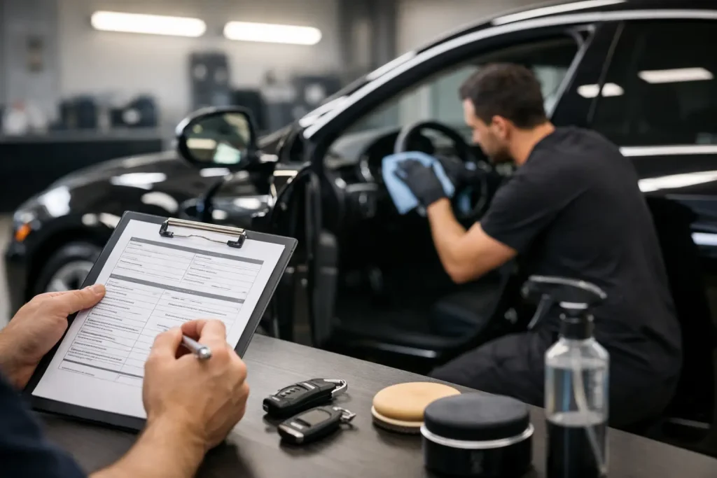 Service Report Car Detailing Example: What to Include