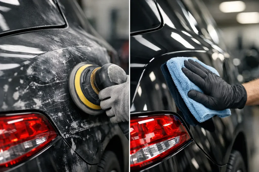 Repainting Versus Correction: What Your Paint Needs