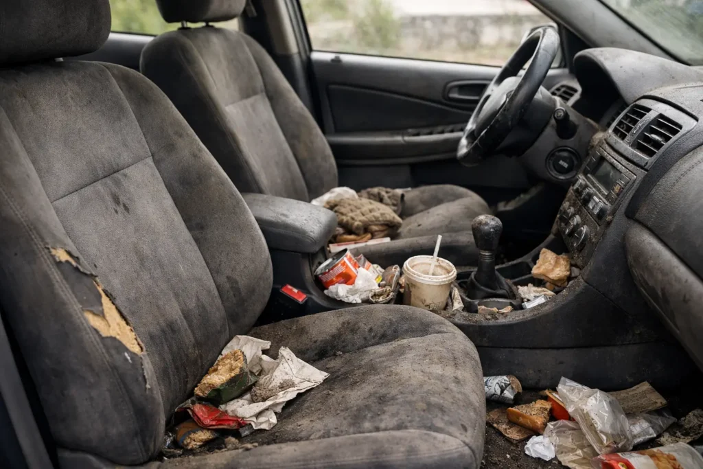 Étude de cas d’un intérieur automobile négligé