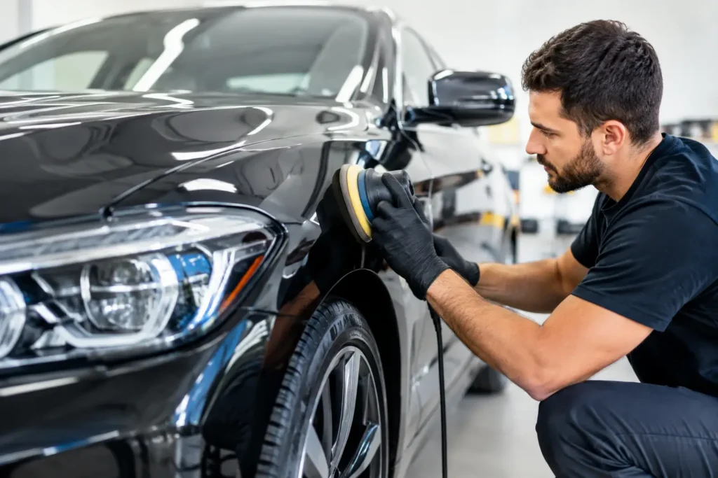Service de polissage auto à Longueuil, bien fait